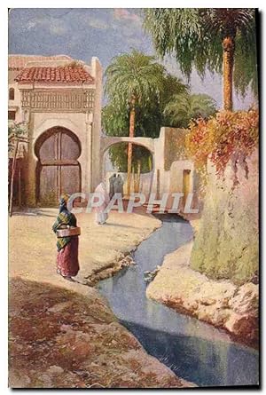 Carte Postale Ancienne Fantaisie Orientalisme Tetuan