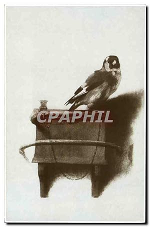 Carte Postale Ancienne Carel Fabritius The Goldfinch