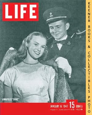 Life Magazine January 6, 1947 - Volume 22, Number 1 - Cover: Annapolis 'Drag'