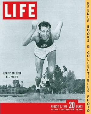 Life Magazine August 2, 1948 - Volume 25, Number 5 - Cover: Olympic Sprinter Mel Patton