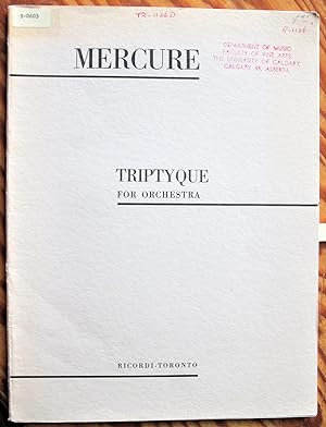 Triptyque for Orchestra