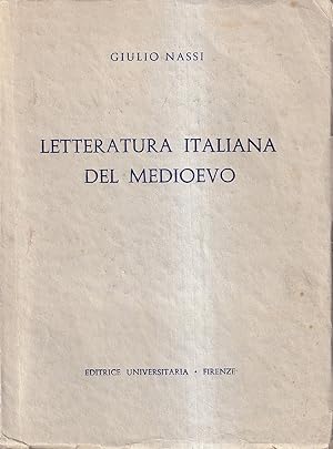 Letteratura Italiana Del Medioevo