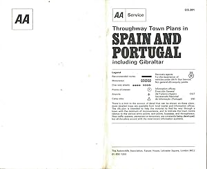 Throughway Town Plans in Spain and Portugal
