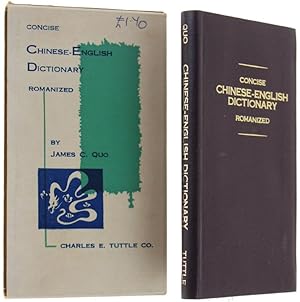 CONCISE CHINESE ENGLISH DICTIONARY ROMANIZED. Ninth printing.:
