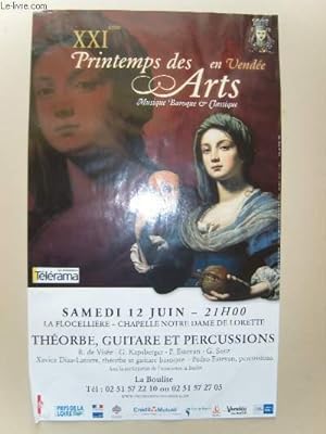 XXIème Printemps des Arts en Vendée. Musique Baroque & Classique. 12 juin - La Flocellière, Chape...