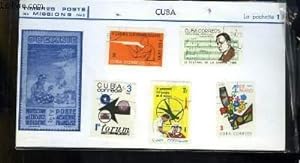 Collection de 5 timbres-poste oblitérés, de Cuba. Juegos Centroamericanos y del Caribe. Cuba Corr...