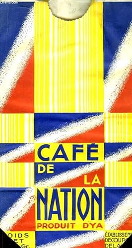 Un emballage du " Café de la Nation, produit d'Ya "