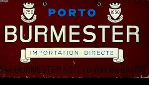 Panneau Publicitaire "Porto Burmester - Importation Directe" 1750 - 1950.