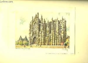 Une dessin reproduit en couleurs, de la Cathédrale de Beauvais (Planche 3).