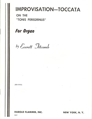 Improvisation-Toccata on the "Tonis Peregrinus" for Organ
