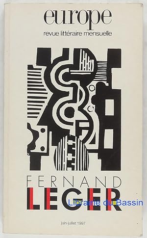 Europe n°818-819 Fernand Léger