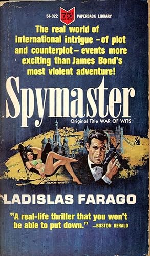 SPYMASTER [Original Title: WAR OF WITS] : (PaperBack Library, 54-322)