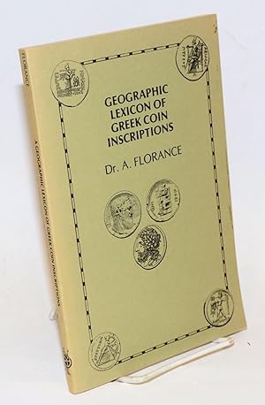 Geographic Lexicon of Greek Coin Inscriptions
