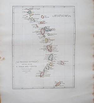 Le piccole Antille Dette anche l'Isole del Vento.