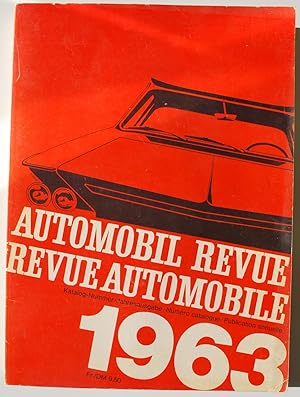 Revue automobile - Automobil Revue 1963