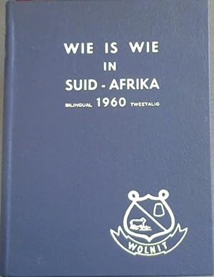 Wie is Wie in Suid-Afrika 1960