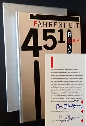 Fahrenheit 451 (The Lettered Presentation Copy)