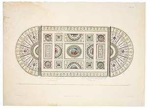 Design of the Ceiling of the Library or Great Room at Kenwood
