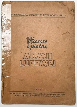 Wierszc i Piesni Armii Ludowej (Poems and Songs of the People's Folk Army