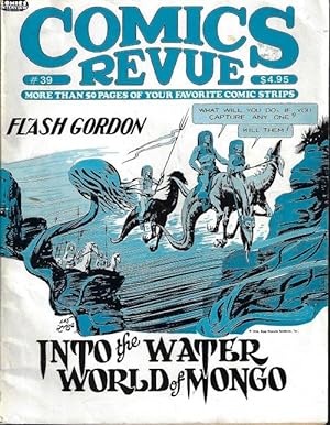 COMICS REVUE #39, 1989 (Flash Gordon; Bloom County; Steve Canyon; more)