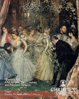 Christies October 1993 Western Art Old Master, 19th Century & Modern Pictures