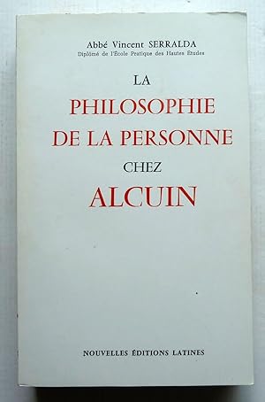 La philosophie de la personne chez Alcuin