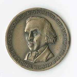 [NEW HAMPSHIRE STATE CONSTITUTION COMMEMORATIVE MEDAL, BEARING PORTRAIT OF DANIEL WEBSTER]