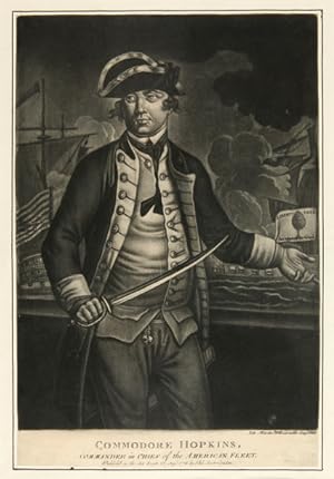 COMMODORE HOPKINS, COMMANDER IN CHIEF OF THE AMERICAN FLEET [caption title]