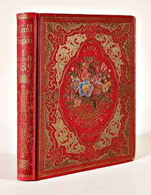 THE FLORAL KEEPSAKE, WITH THIRTY ENGRAVINGS ELEGANTLY COLORED FROM NATURE