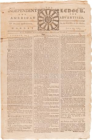 THE INDEPENDENT LEDGER AND THE AMERICAN ADVERTISER. Vol. V. No. 271