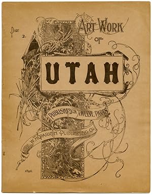 ART WORK OF UTAH. PUBLISHED IN TWELVE PARTS