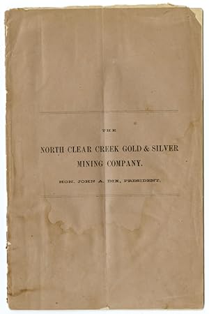 NORTH CLEAR CREEK GOLD & SILVER MINING CO., GILPIN COUNTY, COLORADO TERRITORY