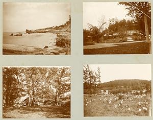 [ALBUM CONTAINING FORTY-FOUR PHOTOGRAPHS OF LATE-19th-CENTURY BERMUDA, COMPILED BY A NEW YORK TOU...