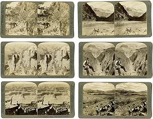 THE GRAND CAÑON OF ARIZONA THROUGH THE STEREOSCOPE. THE UNDERWOOD PATENT MAP SYSTEM COMBINED WITH...