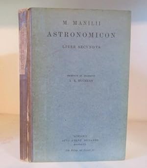 M. Manilii. Astronomicon. Liber Secundus