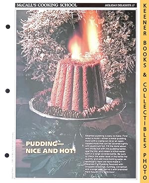 McCall's Cooking School Recipe Card: Holiday Delights 17 - Steamed Fig Pudding : Replacement McCa...