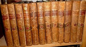 The Works . With the Life of the Author. In Twelve Volumes. 1783. Leather Bindings
