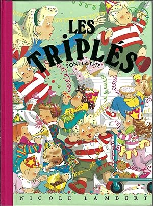Les Triplés font la fête, Tome 5 (French Edition)