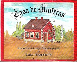 CASA DE MUÑECAS. REPRODUCCION DEL ANTIGUO LIBRO DESPLEGABLE DE LOTHAR MEGGENDORFER.