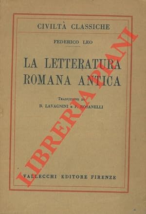 La letteratura romana antica.