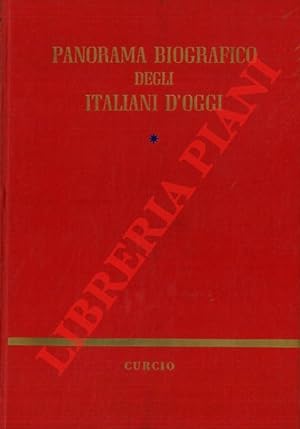 Panorama biografico degli italiani d'oggi.