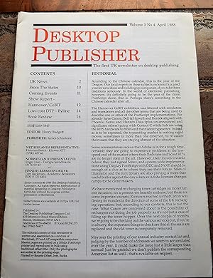 Desktop Publisher volume 3 no.4 April 1988