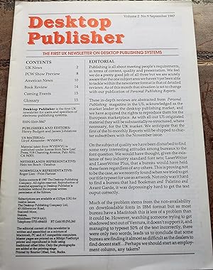 Desktop Publisher volume 2 no.9 September 1987