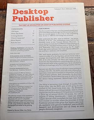 Desktop Publisher volume 3 no.2 February 1988