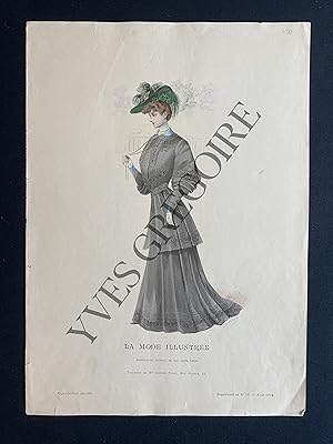 17 GRAVURES LA MODE ILLUSTREE-1903-1904