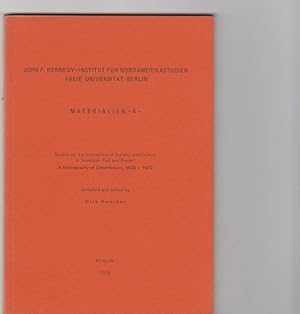JOHN F. KENNEDY- INSTITUT FÜR NORDAMERIKASTUDIEN FREIE UNIVERSITÄT BERLIN. Materialien 4, A Bibli...