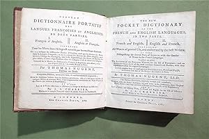 Nouveau Dictionnaire Portatif des langues françoises et angloises. The New pocket Dictionnary. Ci...