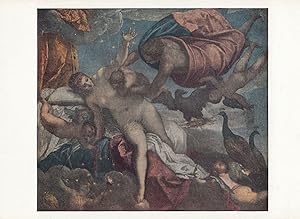 Tintoretto Robusti National Gallery Painting Postcard