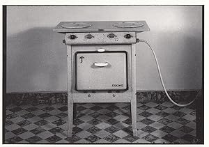 Switzerland Antique Kitchen Gas Cooker Eskimo Appliance Photo Postcard