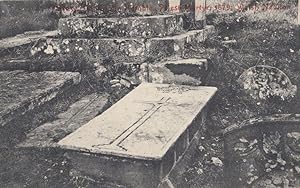 Welsh 1679 Medieval Priest Martyr Grave Antique Postcard